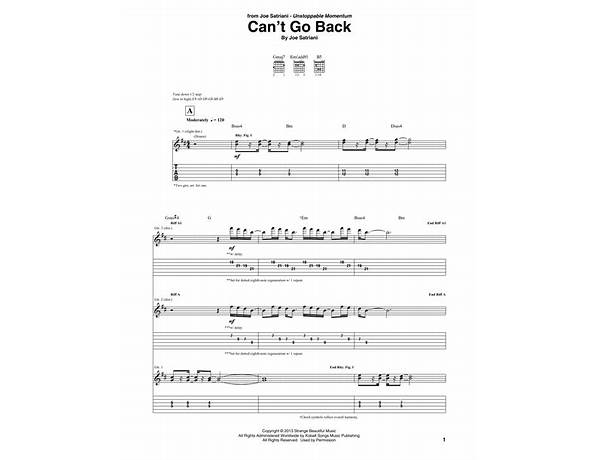 Can\'t Go Back en Lyrics [Colin Freer]
