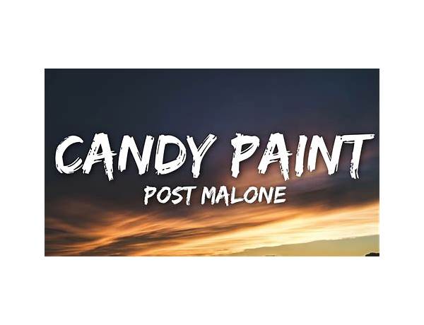 Candy paint en Lyrics [Mesori Grey]