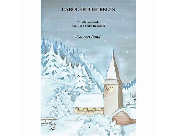 Carol of the Bells Is A Cover Of: Carol Of The Bells [English] By Mykola Leontovych, musical term