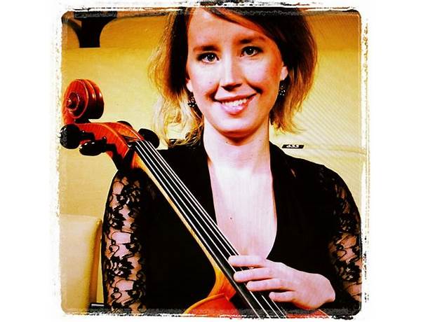 Cello: Charlotta Weber Widerström, musical term