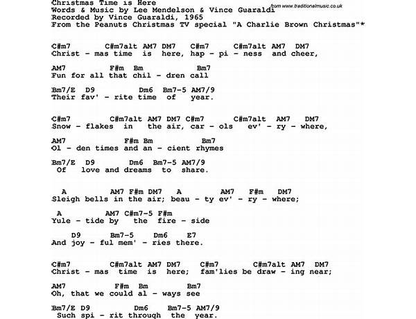 Christmas Time is Here en Lyrics [Rosemary Clooney]