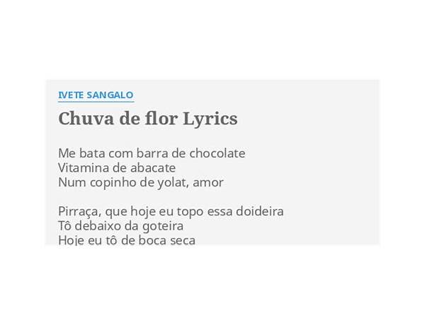 Chuva de Flor pt Lyrics [Ivete Sangalo]