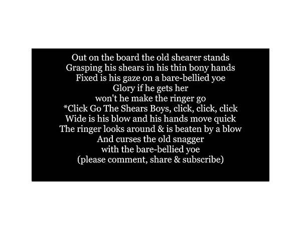 Click en Lyrics [Elijah Parrish]