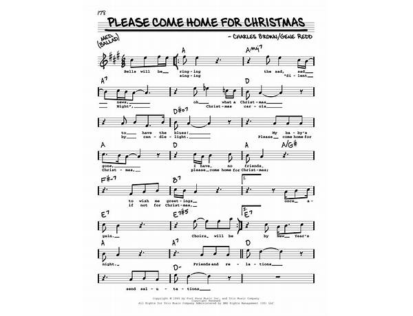 Come Home for Christmas en Lyrics [The Platters]