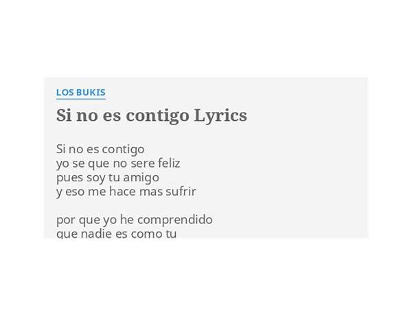 Contigo es Lyrics [Andrés Calamaro]