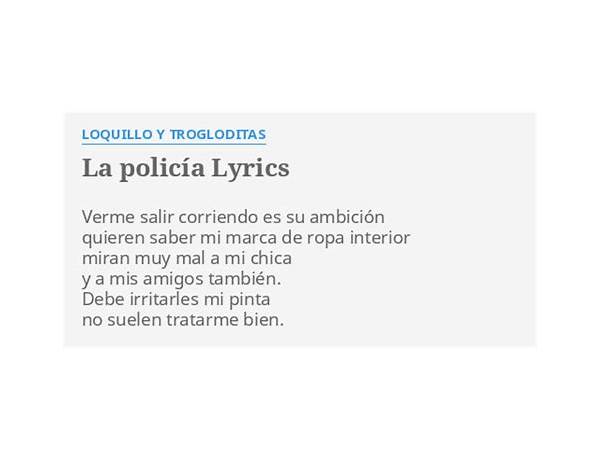 Corriendo es Lyrics [Encarta 98]