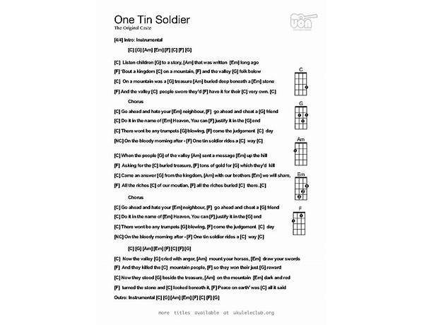 Counterculture Soldier en Lyrics [Stevie McFly]