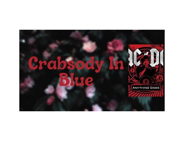 Crabsody In Blue en Lyrics [AC/DC]