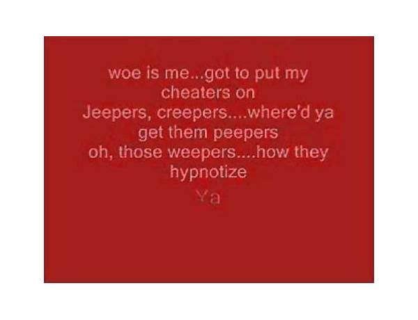 Creppers it Lyrics [Crookers]