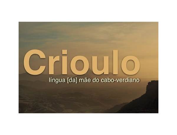 Crioulo Cabo-Verdiano, musical term