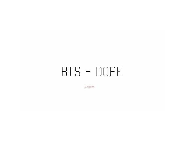 DOPE -超ヤベー!- (Japanese Ver.) romanization Lyrics [BTS]