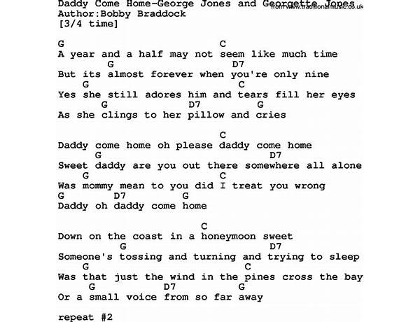 Dad, Come Home this Christmas en Lyrics [Value Select]