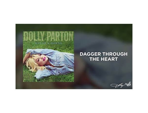 Dagger Through The Heart Is A Cover Of: Dagger Through The Heart By Dolly Parton, musical term