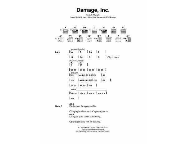 Damage en Lyrics [Pharoahe Monch]