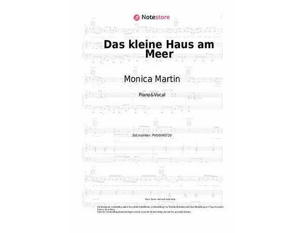 Das kleine haus am meer de Lyrics [Nockalm Quintett]