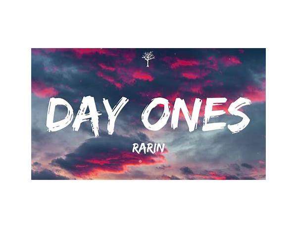 Day Ones en Lyrics [David Sean]