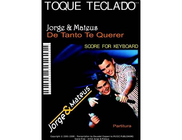 De Tanto Te Querer pt Lyrics [Jorge & Mateus]