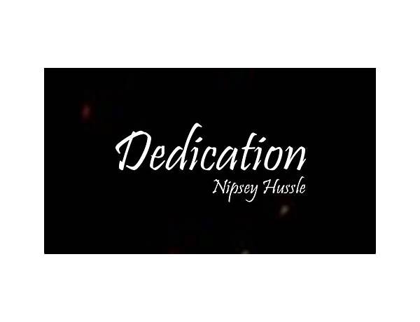 Dedication en Lyrics [Togre]