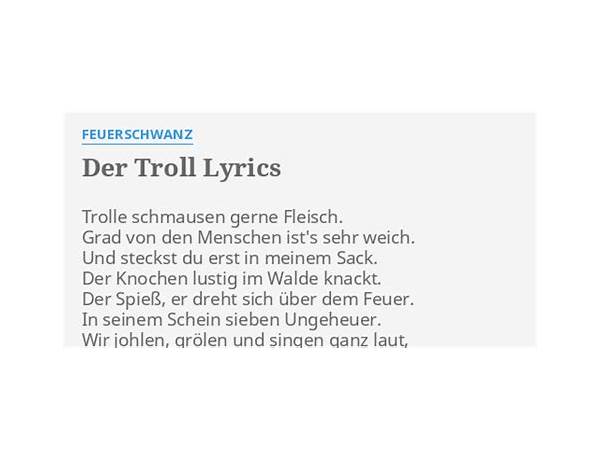 Der Troll de Lyrics [Feuerschwanz]