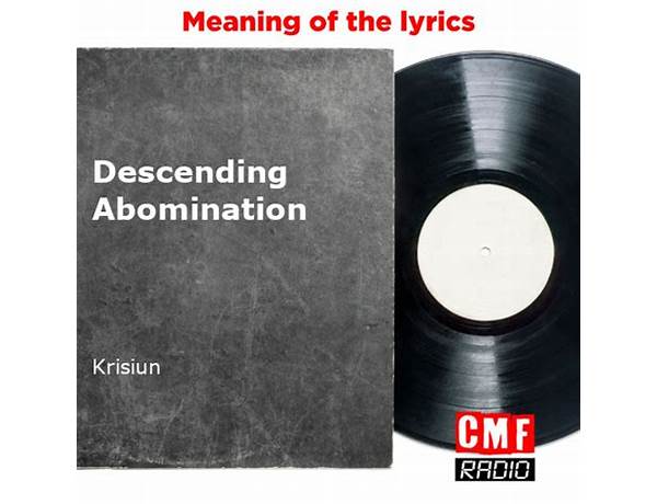 Descending Abomination en Lyrics [Krisiun]