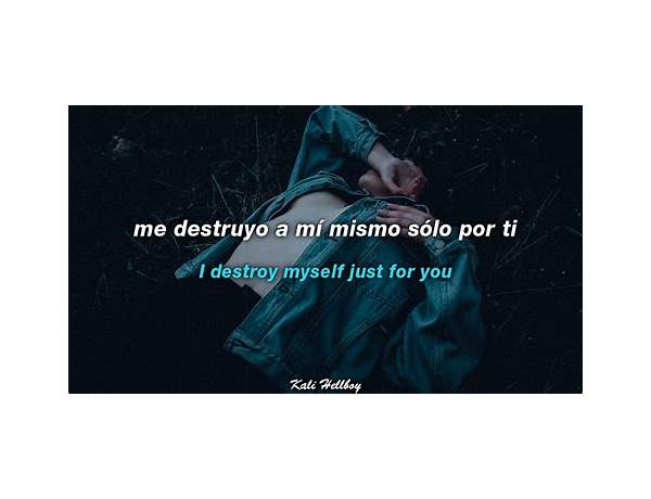 Destroy Myself en Lyrics [Gena Rose Bruce]