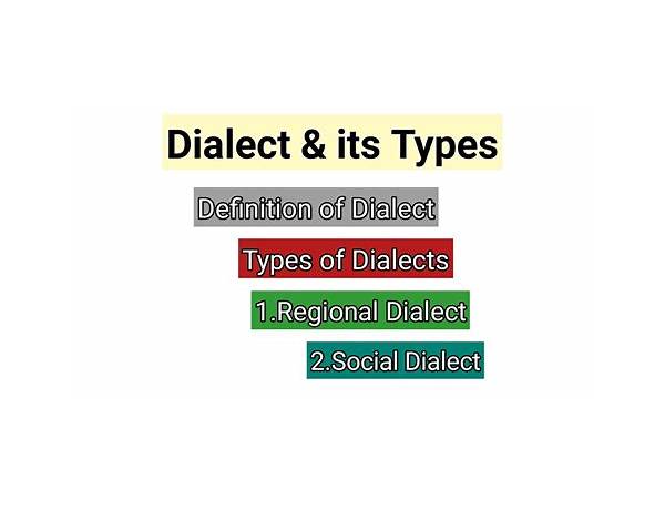 Dialect en Lyrics [Smellington Piff]