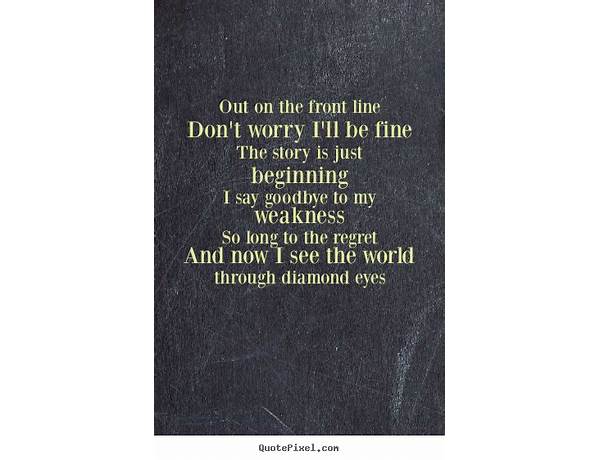 Diamond Eyes en Lyrics [RISHLOO]