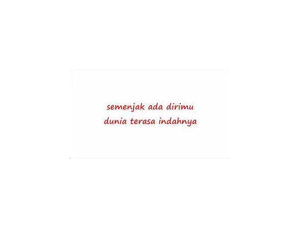 Dirimu id Lyrics [Soundscape]