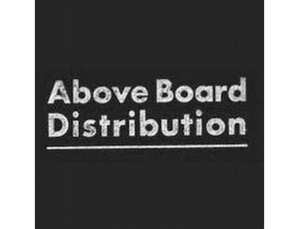 Distributed: Above Board Distribution, musical term