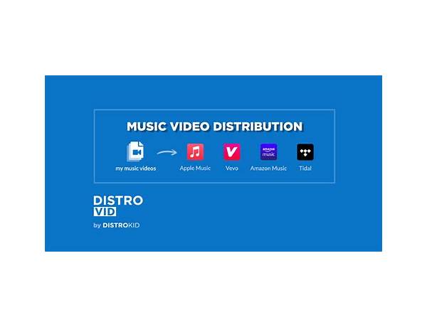 Distributor: DistroKid, musical term