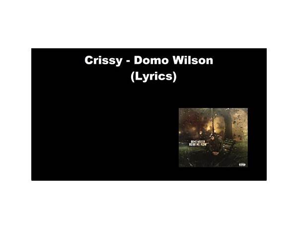 Domo and Crissy en Lyrics [Deeman Ohhrite]