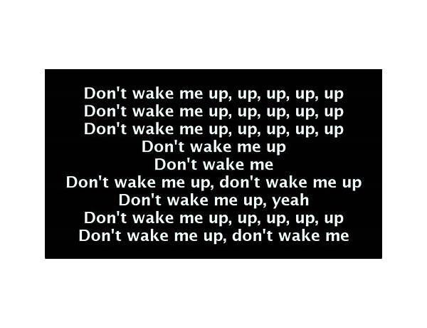 Don\'t Wake Me en Lyrics [Love And Theft]