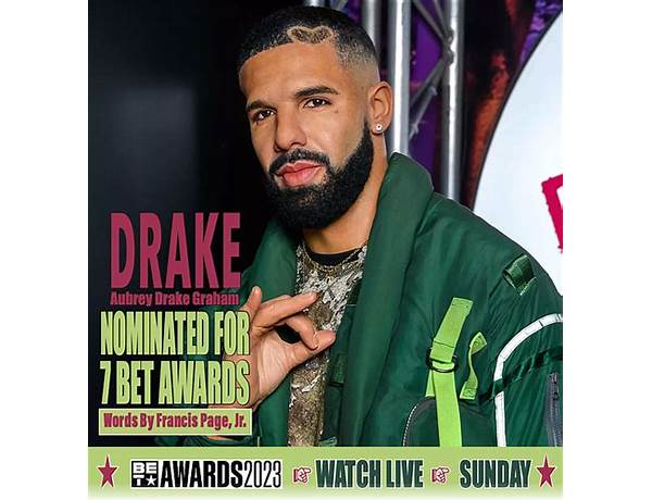 Drake Leads 2023 BET Award Nominations With 7