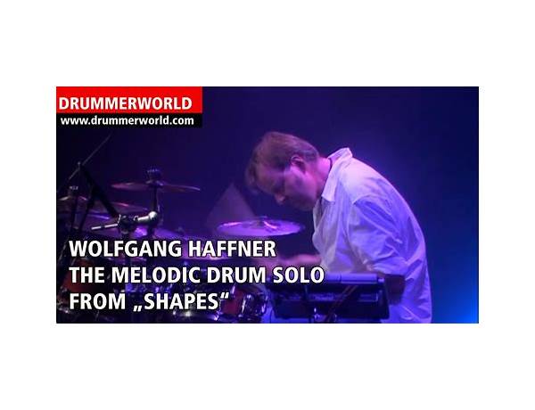 Drums: Wolfgang Haffner, musical term