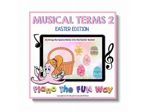 Easter, musical term