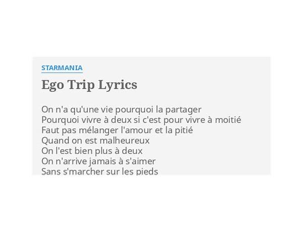 Egotripe fr Lyrics [Om2s]
