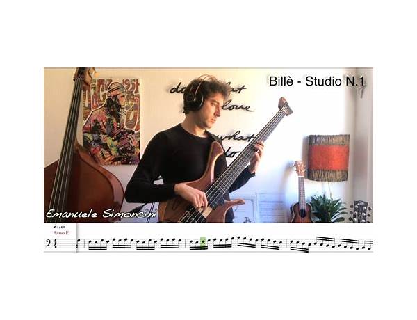 Electric Bass: Emanuele “Lillo” Ranieri, musical term