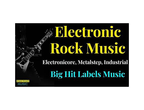 Electronic Rock, musical term