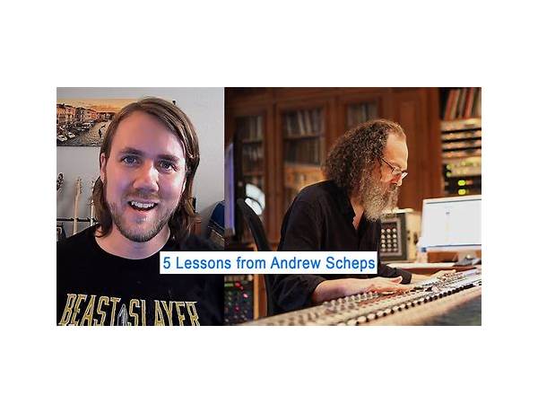 Engineer: Andrew Scheps, musical term