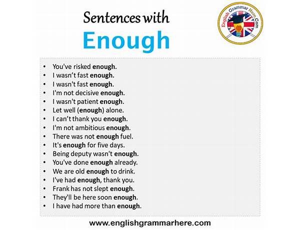 Enough en Lyrics [Glen Phillips]