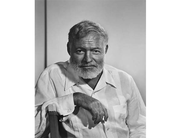 Ernest Hemingway en Lyrics [Jacob Borshard]