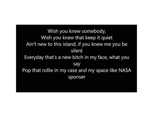 Erryday en Lyrics [Tyga]