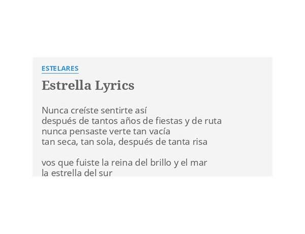 Estelar es Lyrics [T&K]