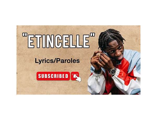 Etincelle fr Lyrics [Lartiste]