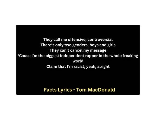 Facts en Lyrics [OG Overdose]