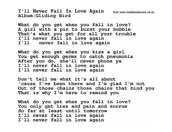 Fall Here en Lyrics [Rascal Flatts]