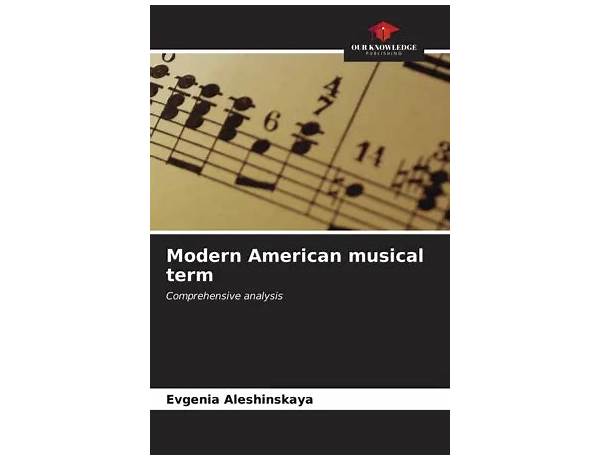 Featuring: America, musical term