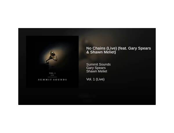 Featuring: Gary Spears, musical term