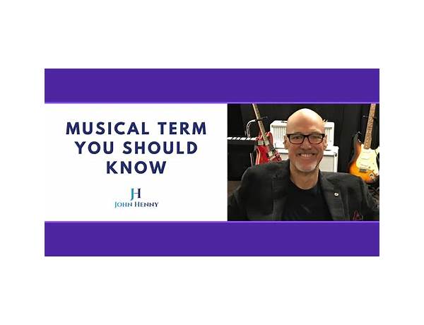 Featuring: Mark Maczkowski, musical term