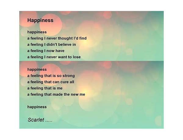 Finding Happiness. en Lyrics [Big Plaque]